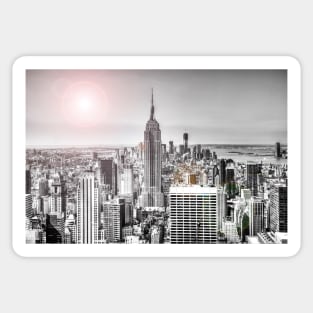 Manhattan, New York, USA, Lens Flare Sticker